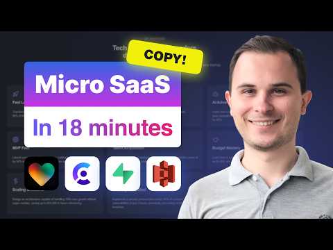 I Used AI To Build This $8,000/mo App In 18 Min (LovableDEV)